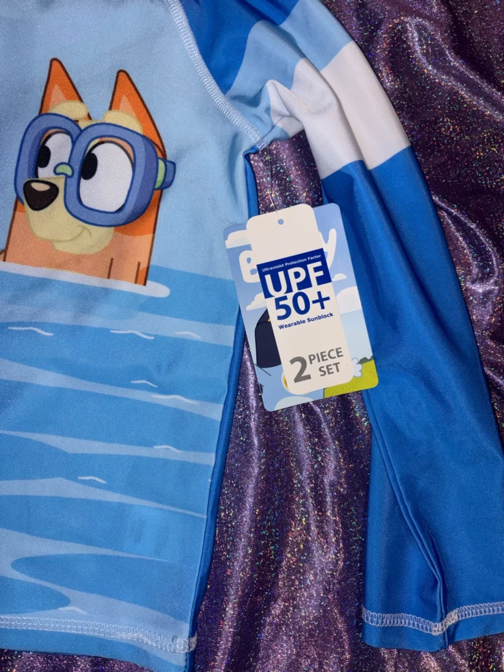Bluey & Bingo Swim Shirt